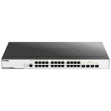 D-Link Комутатор DGS-3000-28X 24xGE, 4xSFP+, L2