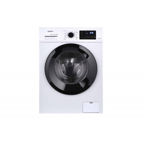 ARDESTO Пральна машина фронтальна, 7кг, 1400, А+++, 48см, дисплей, пара, інвертор, підсвіч.барабана, білий