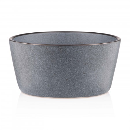 ARDESTO Салатник Fasano, 700мл, 15.1см, кераміка, сірий темн