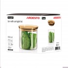 Банка для зберігання Ardesto Fresh 700мл, скло, пластик, прозорий Банка для зберігання Ardesto Fresh 700мл, скло, пластик, прозорий