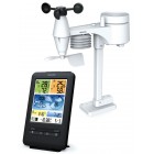 Sencor Метеостанція, внутр/зовн вимірювання, темп-ра, вологість, час, прогноз погоди, атмосферний тиск, шв. вітру, чорний