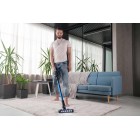 ARDESTO Пилосос безпровідний, 32Вт, конт пил -0.6л, автон. робота до 60хв, HEPA, турбощітка з LED, чорно-синій