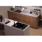 Deante Набір аксесуарів Magnetic для кухонної мийки, чорний Deante Набір аксесуарів Magnetic для кухонної мийки, чорний