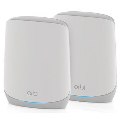 NETGEAR WiFi-система Orbi RBK762S AX5400, WiFi 6, MESH, 3xGE LAN, 1xGE WAN, біл. кол. (2шт.)