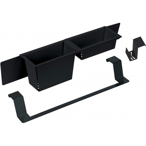 Deante Набір аксесуарів Magnetic для кухонної мийки, чорний Deante Набір аксесуарів Magnetic для кухонної мийки, чорний