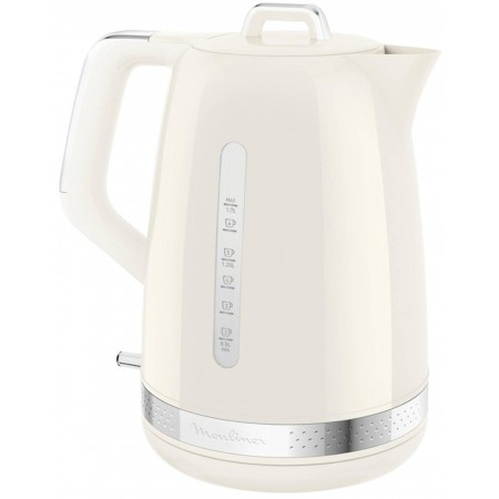 Moulinex Електрочайник Soleil 1.7л, Strix, пластик, бежевий