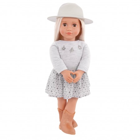 Our Generation Лялька Ебігейл у плісированій спідниці та шап