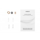 ARDESTO Газова колонка X2, 10 л/хв., 20 кВт, розпалювання від батарейок, дисплей, білий