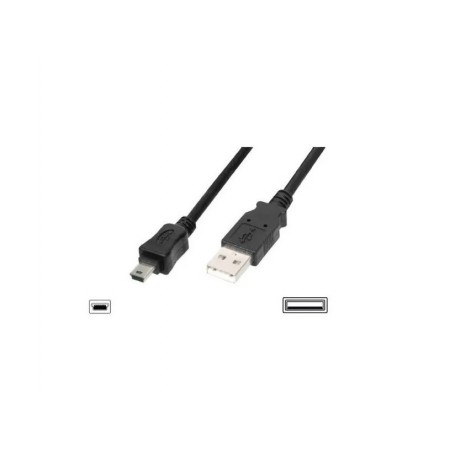 Digitus Кабель USB-A > miniUSB заряджання/синхронізації, 1.8