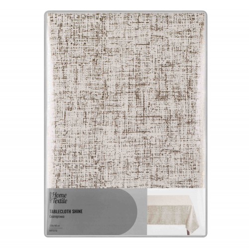 ARDESTO Скатертина Shine 120х140см, 100% поліестер, золотавий ARDESTO Скатертина Shine 120х140см, 100% поліестер, золотавий