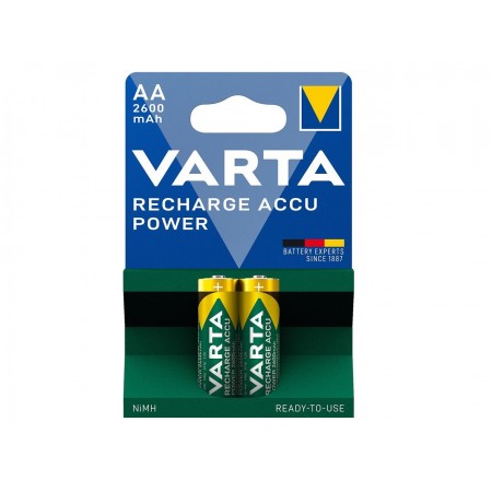 VARTA Акумулятор NI-MH Power AA 2600 мАг, 2 шт.