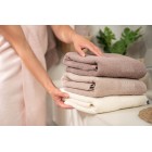 ARDESTO Набір рушників махрових Lotus 2 шт., 50х90см, 70х140см, 100% бавовна, айворі