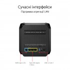 ASUS Маршрутизатор ROG Rapture GT6 2PK black AX10000 3xGE LAN 1x2.5GE WAN 1xUSB 3.2 g1 WPA3 OFDMA MESH