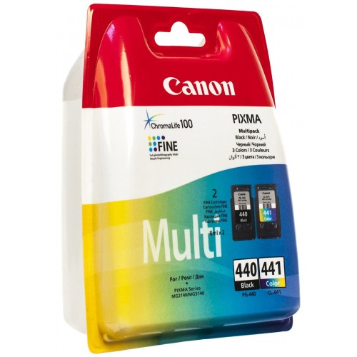 Canon Комплект No.440: Картридж Canon PG-440 Bk/CL-441 кольор. Multi Pack