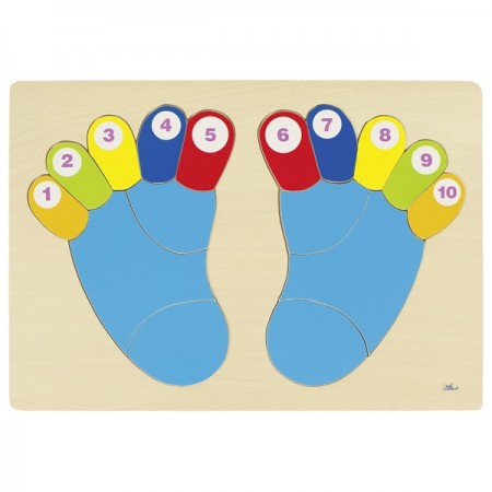 goki Пазл-вкладиш - Ніжки