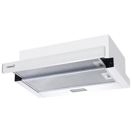 Cata Витяжка телескопічна, 60см, 700м3год, TFB-5160 WH, біли