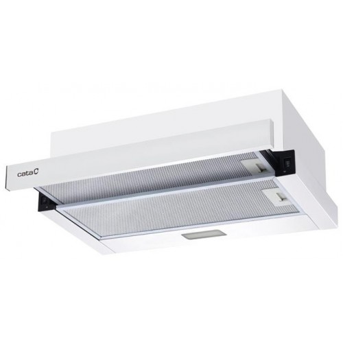 Cata Витяжка телескопічна, 60см, 700м3год, TFB-5160 WH, білий Cata Витяжка телескопічна, 60см, 700м3год, TFB-5160 WH, білий