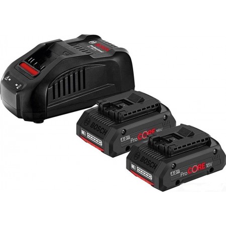 Bosch Набор 2х акумулятора ProCORE18V 4.0Ah + ЗУ