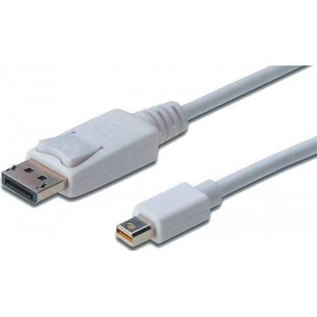 Digitus miniDisplayPort to DisplayPort (AM/AM)[3.0m, white]