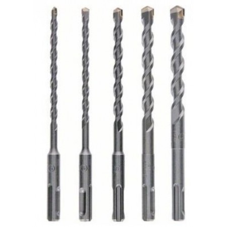 Bosch Набiр буров SDS plus-1 6/6/8/10/12x160мм