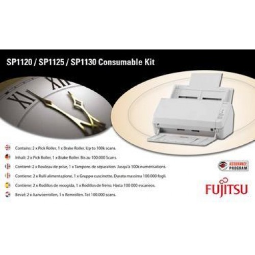 Fujitsu Комплект ресурcних матеріалів для сканерів SP-1120, SP-1125, SP-1130, SP-1120N, SP-1125N, SP-1130N Fujitsu Комплект ресурcних матеріалів для сканерів SP-1120, SP-1125, SP-1130, SP-1120N, SP-1125N, SP-1130N