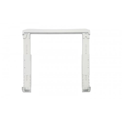 Beko Монтажний набір PSK для з'єднання пральної машини з сушильним барабаном/метал/білий Beko Монтажний набір PSK для з'єднання пральної машини з сушильним барабаном/метал/білий