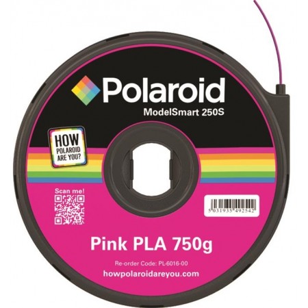 Polaroid Картридж з ниткою 1.75мм/0.75кг PLA, рожевий