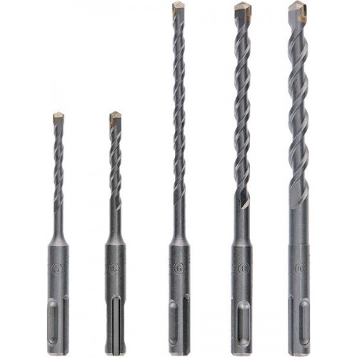 Bosch Набір бурів по бетону, SDS-Plus, 5шт, 5,6,6,8,10мм Bosch Набір бурів по бетону, SDS-Plus, 5шт, 5,6,6,8,10мм