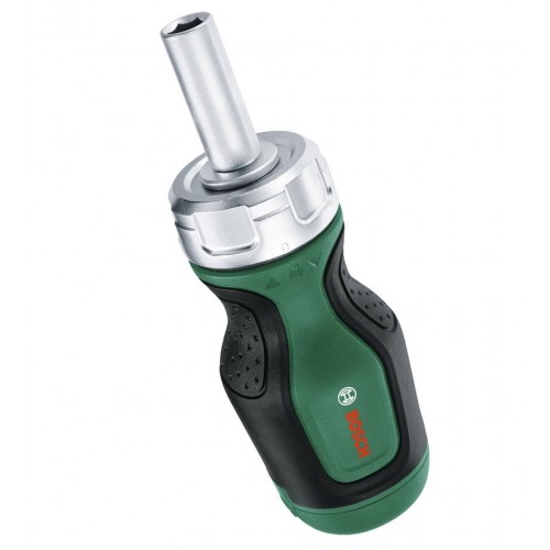 Bosch Викрутка з тріскачкою, 6 насадок, руків'я TPR , 111мм, сталь CrV