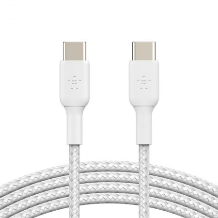 Belkin USB-С - USB-С, BRAIDED[CAB004BT1MWH]