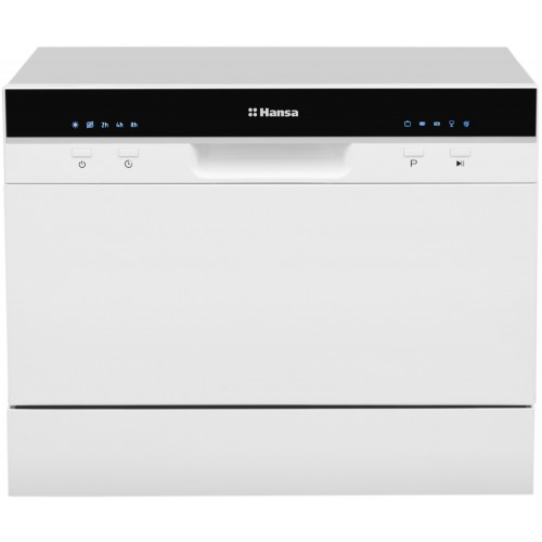 Посудомийна машина Hansa настільна, 6компл., A+, 55см, дисплей, білий