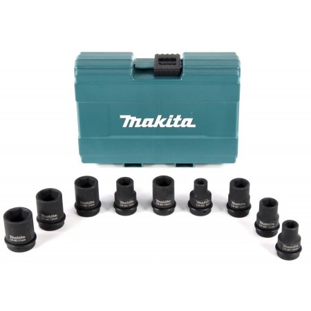 Makita Набор ударных головок 9 шт. (8,10,12,13,14,16,17,19,2