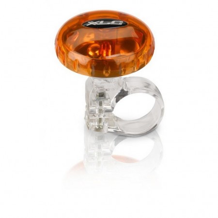 Дзвінок велосипедний XLC DD-M012, прозоро-Помаранчевий, Ø36м