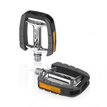 Педалі XLC PD-C08, 260 гр, сріблясто-чорні