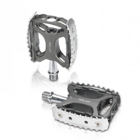 Педалі XLC PD-M17, 330 гр, чорно-сірі