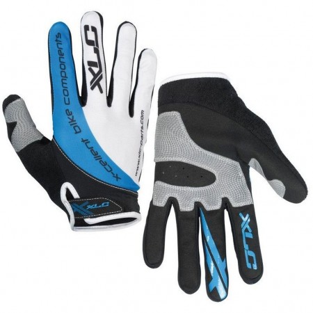 Рукавички XLC CG-L04 Mercury, чорно-сіро-сині, M
