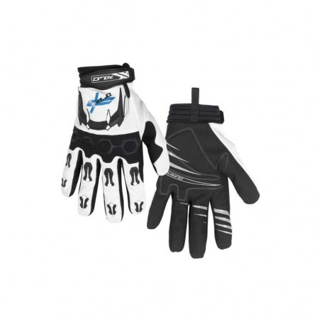 Рукавички XLC CG-L06 LongFinger, чорно-білі, ХХL