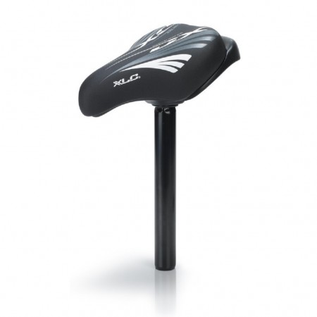 Сідло XLC SA-C03 дитяче, 205х135мм, чорно-сіре, 303г (Ø25. 4