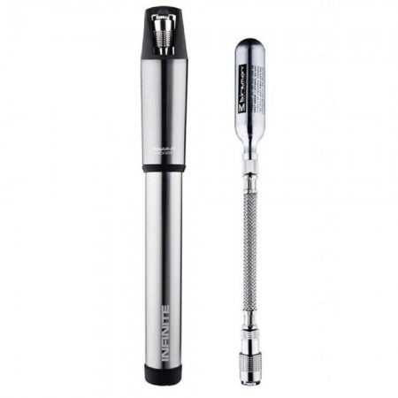 Насос велосипедний Birzman Infinite Apogee ROAD SILVER with 