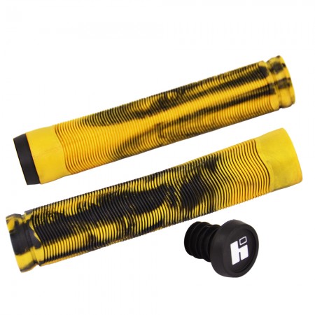 Гріпси для трюкового самоката Hipe H4 Duo, 155мм, black / go