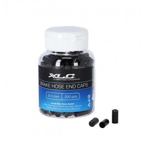 Наконечники гальмівні на сорочки XLC BR-X10, Ø5, 0мм 200шт, 