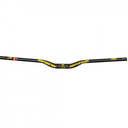  Руль SPANK SPIKE 800 Vibrocore™, 30R Black Yellow