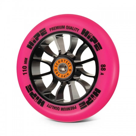  Колесо для трюкового самоката Hipe H01 110мм, Black/Purple