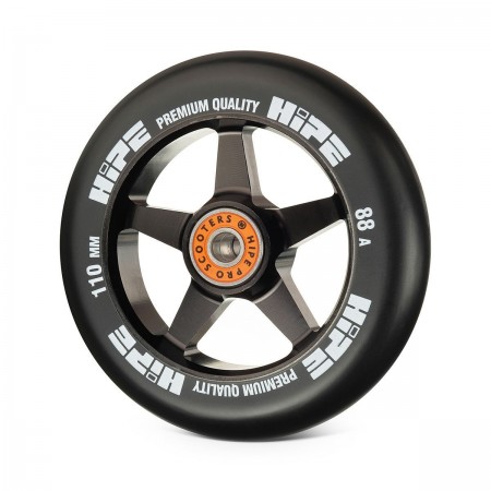  Колесо для трюкового самоката Hipe H09, 110мм, Black