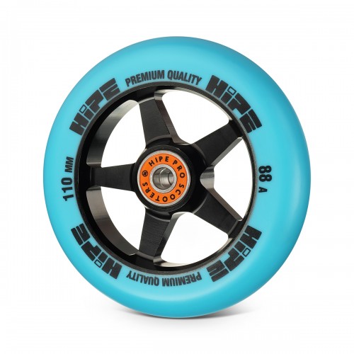  Колесо для трюкового самоката Hipe H09, 110мм, Black/Blue