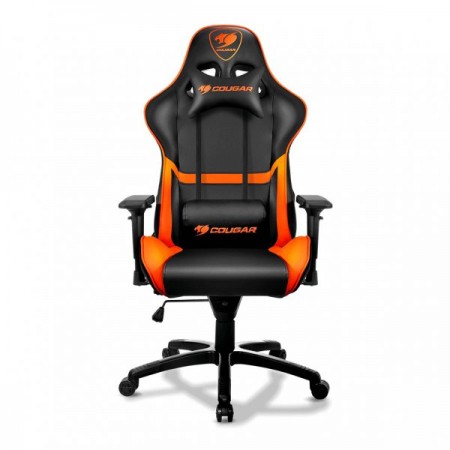 Крісло ігрове ARMOR , чорний- помаранч