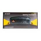 Клавіатура A4 KB-28-G-2 Multimedia, PS-2,чорна  Game Master  12 гарячих клавіш