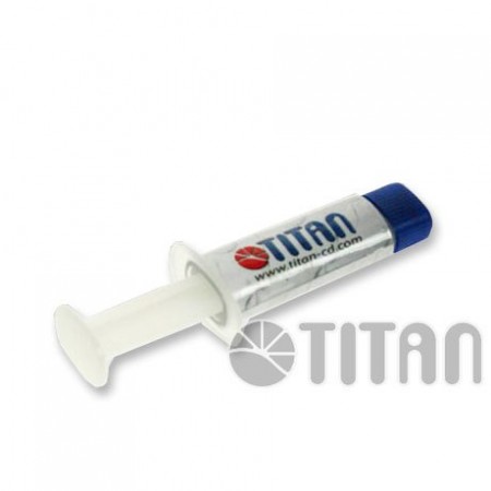 Термопаста Titan TTG-G30015 для кулерів 1.5 гр, сіра