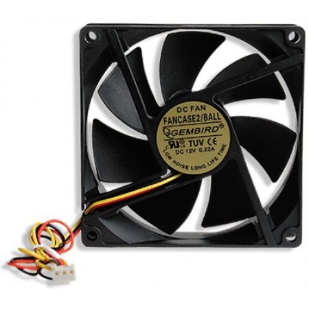 Вентилятор FANCASE2/ball, для корпуса, 90х90х25мм, з шарикоп