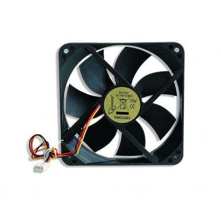 Вентилятор Gembird FANCASE3, для корпуса, 120х120х25мм